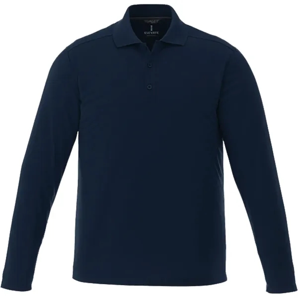 Men's MORI Long Sleeve Polo - Men's MORI Long Sleeve Polo - Image 23 of 37