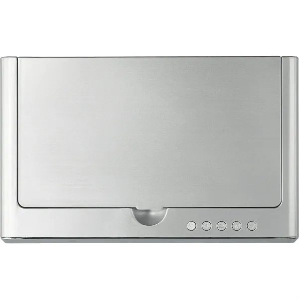 UV Sanitizer Desk Clock with Wireless Charging - UV Sanitizer Desk Clock with Wireless Charging - Image 3 of 9