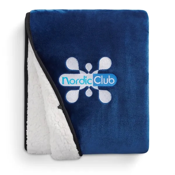 Oversized Wearable WFH Cozy Fleece Sherpa Blanket - Oversized Wearable WFH Cozy Fleece Sherpa Blanket - Image 11 of 20