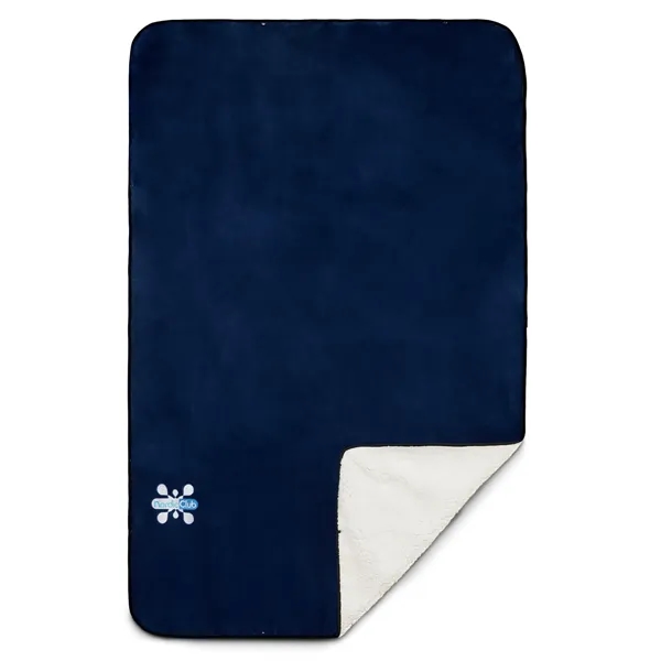 Oversized Wearable WFH Cozy Fleece Sherpa Blanket - Oversized Wearable WFH Cozy Fleece Sherpa Blanket - Image 13 of 20