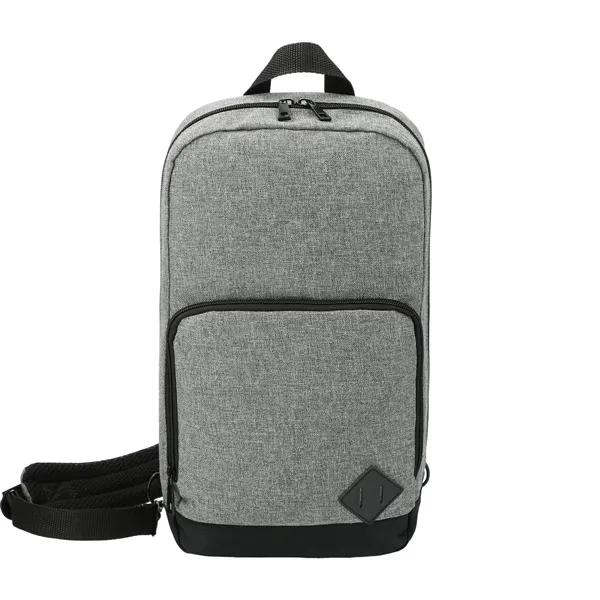 Graphite Deluxe Recycled Sling Backpack - Graphite Deluxe Recycled Sling Backpack - Image 1 of 8
