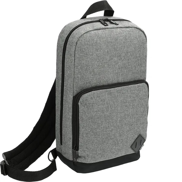 Graphite Deluxe Recycled Sling Backpack - Graphite Deluxe Recycled Sling Backpack - Image 6 of 8