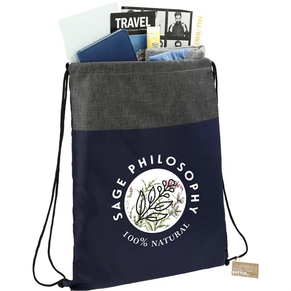 Ash Recycled Drawstring Bag - Ash Recycled Drawstring Bag - Image 7 of 7