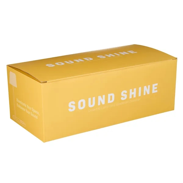 Custom Sound Shine Desktop Lamp and Bluetooth Speaker