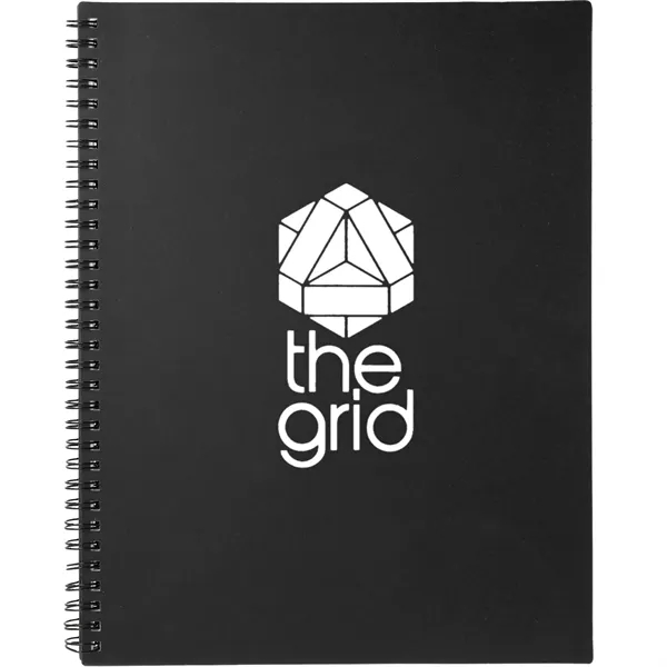 Custom FSC® Mix 8.5" x 11" Lg Business Spiral Notebook