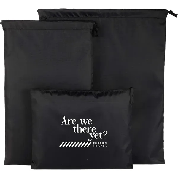 Custom Recycled Travel Bag Set