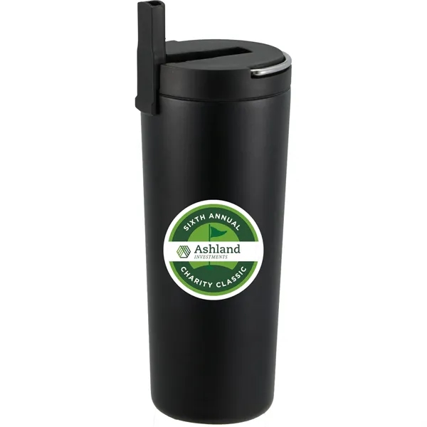 Thor Copper Insulated Tumbler 24oz Flip Straw Lid