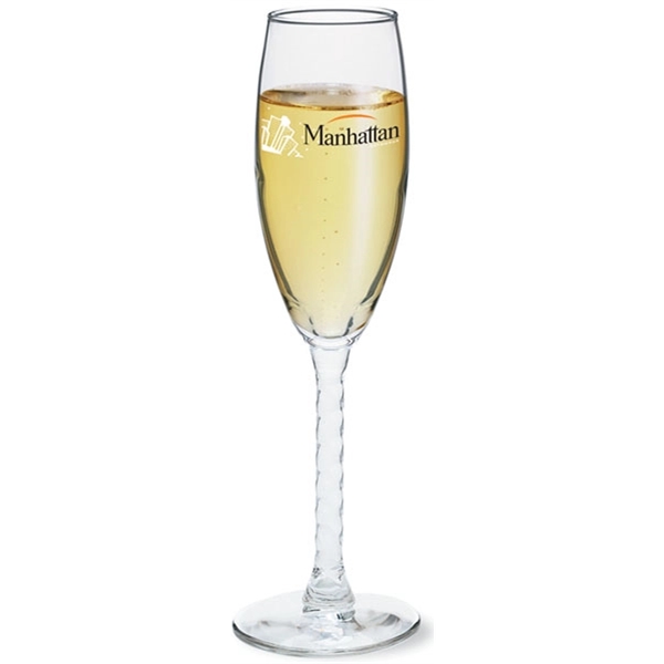 14oz. Stainless Steel Champagne Flute with Rubberized Finish