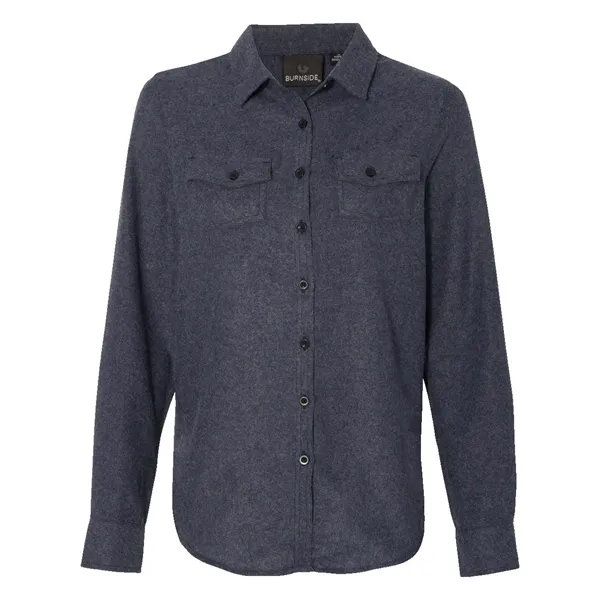 Burnside Women's Solid Flannel Shirt - Burnside Women's Solid Flannel Shirt - Image 0 of 11