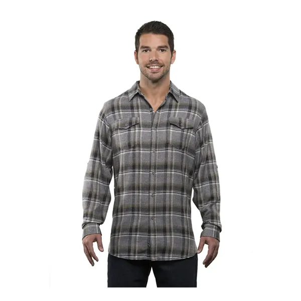 Burnside Men's Yarn-Dyed Flannel Shirt - Burnside Men's Yarn-Dyed Flannel Shirt - Image 30 of 58
