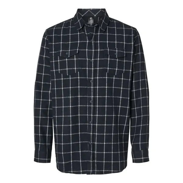 Burnside Men's Yarn-Dyed Flannel Shirt - Burnside Men's Yarn-Dyed Flannel Shirt - Image 45 of 58