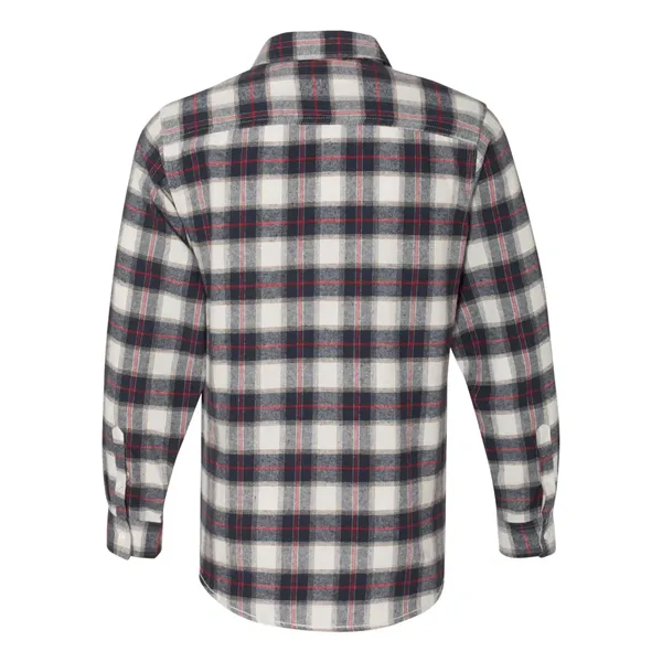 Burnside Men's Yarn-Dyed Flannel Shirt - Burnside Men's Yarn-Dyed Flannel Shirt - Image 58 of 58
