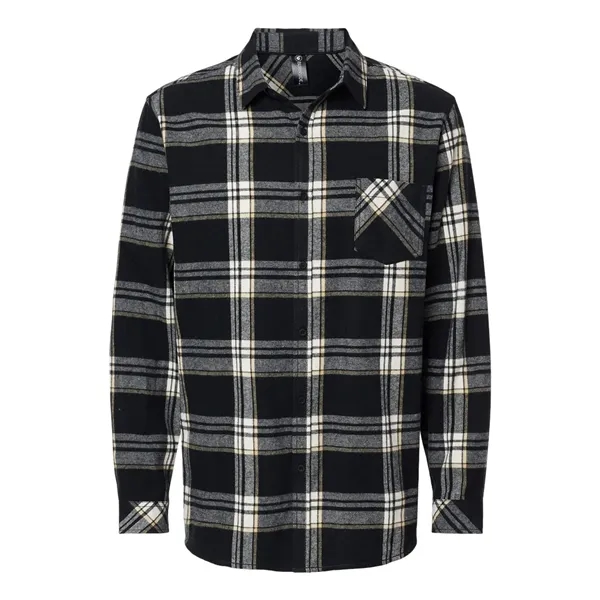 Burnside Men's Open Pocket Flannel Shirt - Burnside Men's Open Pocket Flannel Shirt - Image 1 of 14