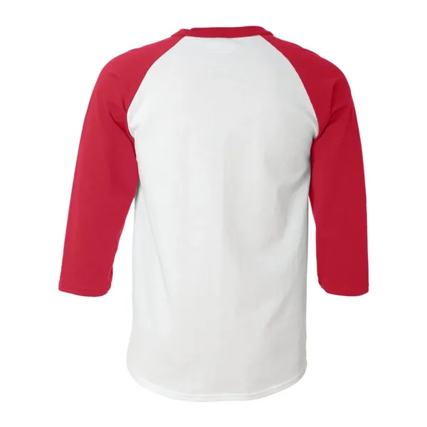Champion Unisex Raglan Sleeve Baseball T-Shirt - Champion Unisex Raglan Sleeve Baseball T-Shirt - Image 15 of 18