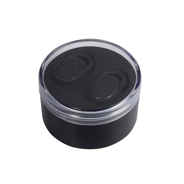 Wireless In-Ear Buds In Round Case - Wireless In-Ear Buds In Round Case - Image 1 of 3