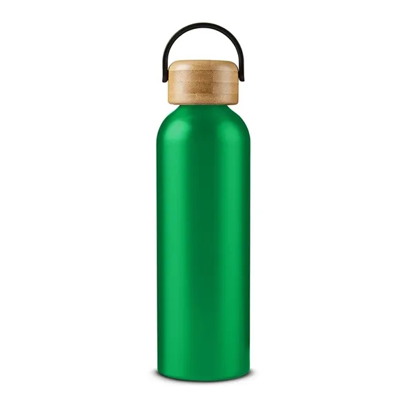 24 oz Vigor Aluminum Bottle With Bamboo Lid - 24 oz Vigor Aluminum Bottle With Bamboo Lid - Image 7 of 14