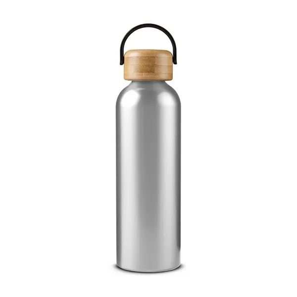 24 oz Vigor Aluminum Bottle With Bamboo Lid - 24 oz Vigor Aluminum Bottle With Bamboo Lid - Image 14 of 14