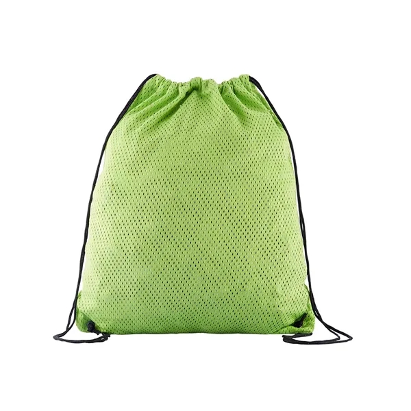 Sports Jersey Mesh Drawstring Bag - Sports Jersey Mesh Drawstring Bag - Image 1 of 3