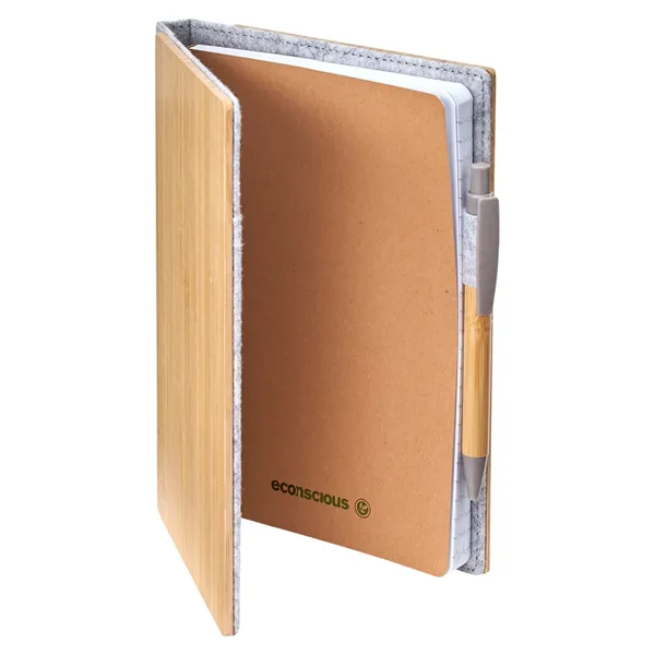 econscious Grove Refillable Bamboo Notebook & Pen - econscious Grove Refillable Bamboo Notebook & Pen - Image 5 of 5