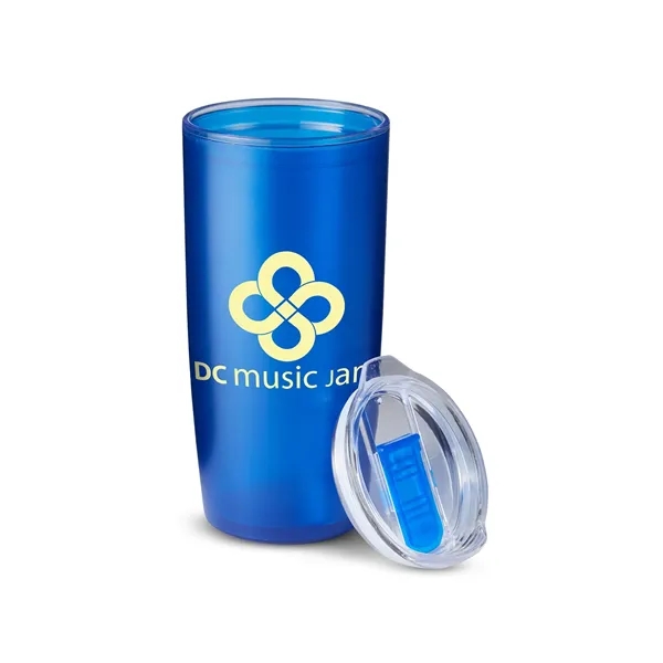 USA Made 22 oz Frosted Double-Wall Insulated T... - USA Made 22 oz Frosted Double-Wall Insulated T... - Image 11 of 23