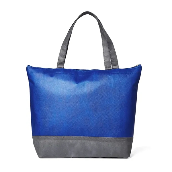 Hexagon Pattern Non-Woven Cooler Tote Bag - Hexagon Pattern Non-Woven Cooler Tote Bag - Image 9 of 9