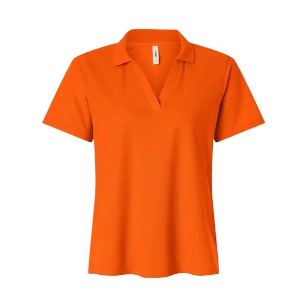 CORE365 Women's Resolve CVC Performance Pique Polo - CORE365 Women's Resolve CVC Performance Pique Polo - Image 9 of 32