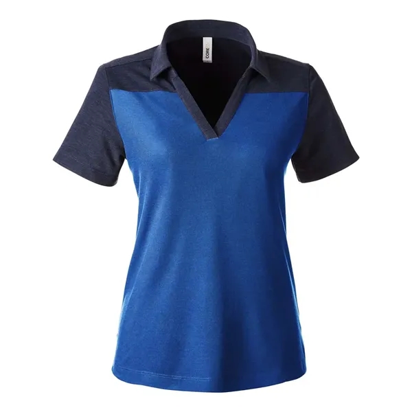CORE365 Women's Fusion ChromaSoft™ Colorblock Polo - CORE365 Women's Fusion ChromaSoft™ Colorblock Polo - Image 13 of 14