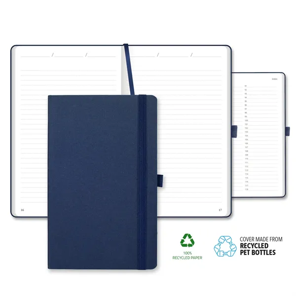 Oceano ECO rPET Medio Lined Recycled White Page Journal - Oceano ECO rPET Medio Lined Recycled White Page Journal - Image 9 of 10