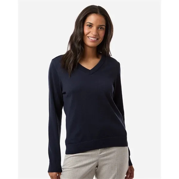 Devon & Jones Women's New Classics V-Neck Sweater - Devon & Jones Women's New Classics V-Neck Sweater - Image 0 of 6