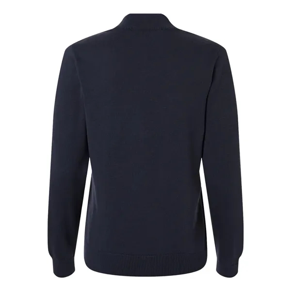 Devon & Jones Women's New Classics Quarter-Zip Sweater - Devon & Jones Women's New Classics Quarter-Zip Sweater - Image 6 of 6