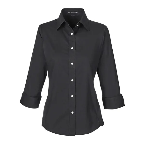 Devon & Jones Women's Perfect Fit™ Three-Quarter Sleeve S... - Devon & Jones Women's Perfect Fit™ Three-Quarter Sleeve S... - Image 1 of 12