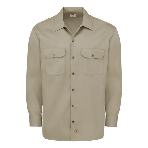 Dickies Men's Tall Long Sleeve Work Shirt - Dickies Men's Tall Long Sleeve Work Shirt - Image 7 of 20