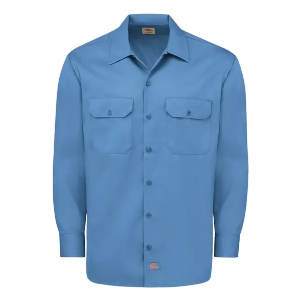 Dickies Men's Tall Long Sleeve Work Shirt - Dickies Men's Tall Long Sleeve Work Shirt - Image 9 of 20