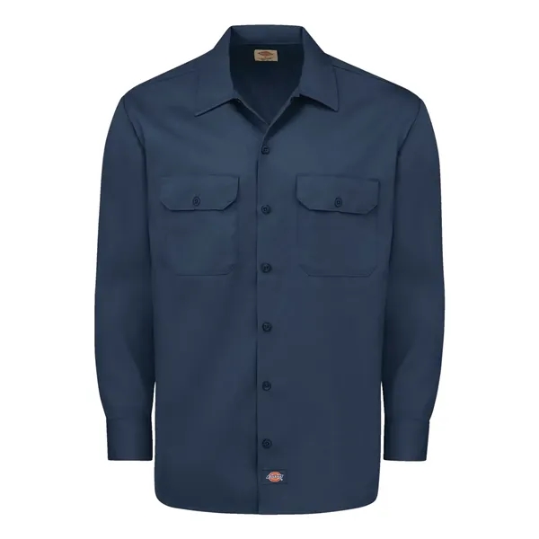 Dickies Men's Tall Long Sleeve Work Shirt - Dickies Men's Tall Long Sleeve Work Shirt - Image 15 of 20