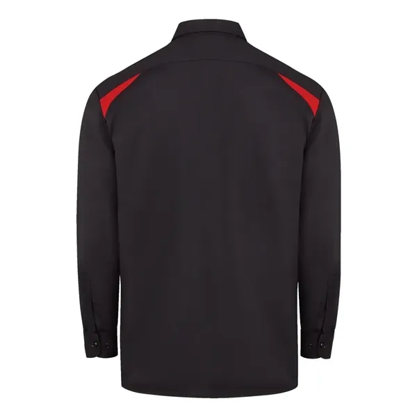 Dickies Men's Tall Long Sleeve Performance Team Shirt - Dickies Men's Tall Long Sleeve Performance Team Shirt - Image 2 of 10