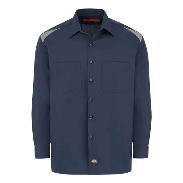 Dickies Men's Tall Long Sleeve Performance Team Shirt - Dickies Men's Tall Long Sleeve Performance Team Shirt - Image 7 of 10
