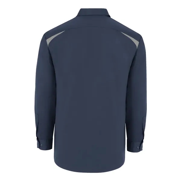 Dickies Men's Tall Long Sleeve Performance Team Shirt - Dickies Men's Tall Long Sleeve Performance Team Shirt - Image 8 of 10