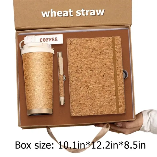 Coffee Mug Notebook Pen Business Gift Set Eco-friendly - Coffee Mug Notebook Pen Business Gift Set Eco-friendly - Image 1 of 3