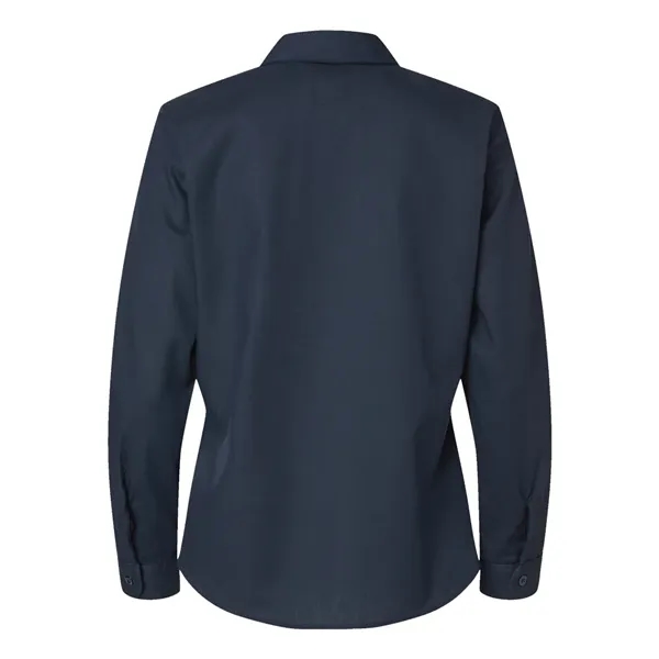 Dickies Women's Long Sleeve Industrial Work Shirt - Dickies Women's Long Sleeve Industrial Work Shirt - Image 4 of 4
