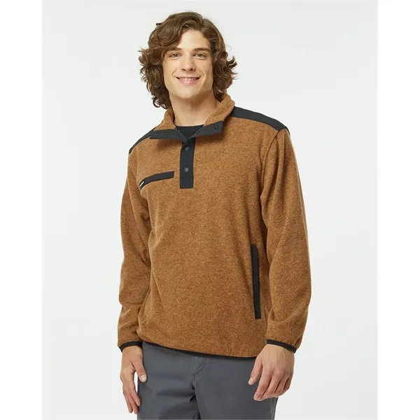 DRI DUCK Men's Ranger Melange Fleece Pullover - DRI DUCK Men's Ranger Melange Fleece Pullover - Image 0 of 6