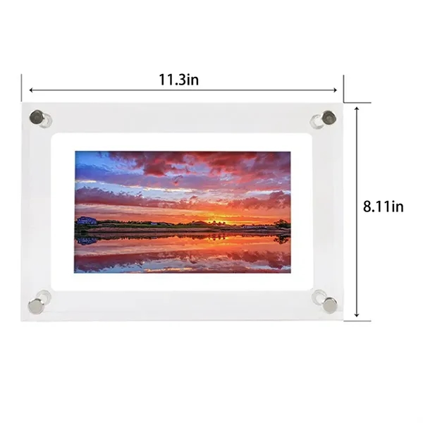 10 Inch Acrylic Digital Picture Video Frame - 10 Inch Acrylic Digital Picture Video Frame - Image 1 of 2