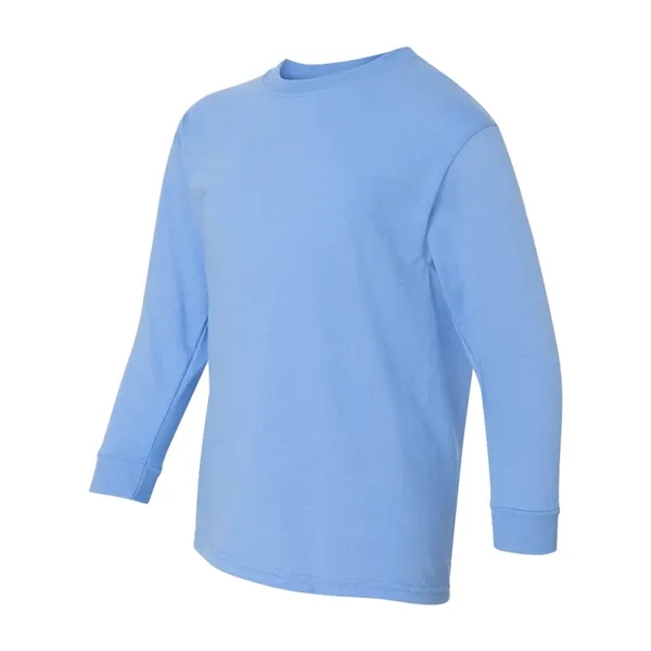 Gildan Youth Heavy Cotton™ Long Sleeve T-Shirt - Gildan Youth Heavy Cotton™ Long Sleeve T-Shirt - Image 5 of 33