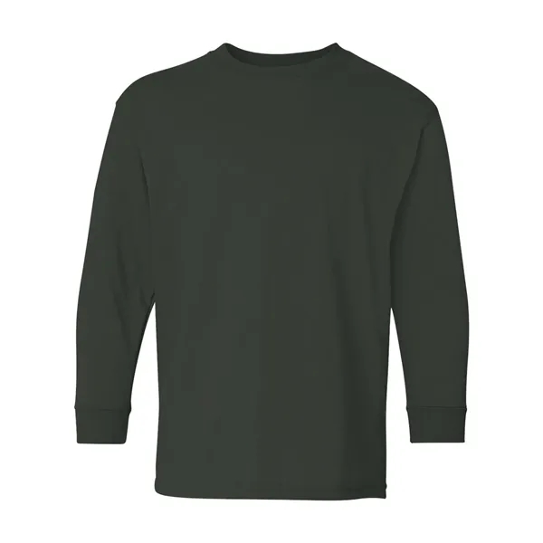 Gildan Youth Heavy Cotton™ Long Sleeve T-Shirt - Gildan Youth Heavy Cotton™ Long Sleeve T-Shirt - Image 7 of 33