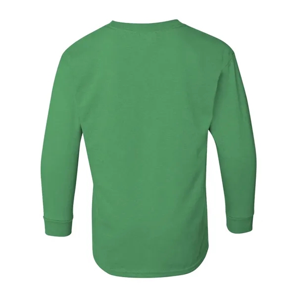 Gildan Youth Heavy Cotton™ Long Sleeve T-Shirt - Gildan Youth Heavy Cotton™ Long Sleeve T-Shirt - Image 15 of 33