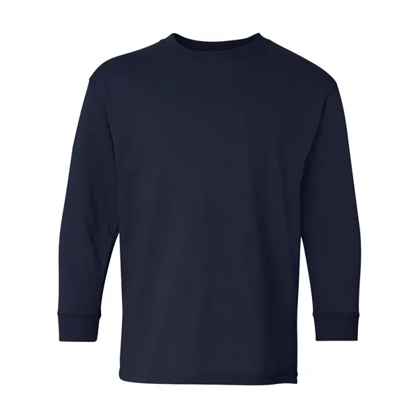 Gildan Youth Heavy Cotton™ Long Sleeve T-Shirt - Gildan Youth Heavy Cotton™ Long Sleeve T-Shirt - Image 16 of 33