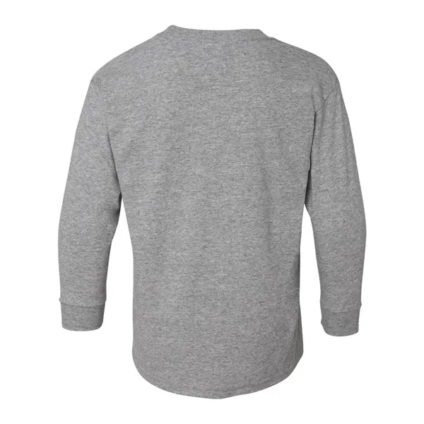 Gildan Youth Heavy Cotton™ Long Sleeve T-Shirt - Gildan Youth Heavy Cotton™ Long Sleeve T-Shirt - Image 30 of 33