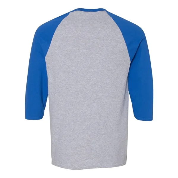 Gildan Unisex Heavy Cotton™ Raglan Three-Quarter Sleeve T... - Gildan Unisex Heavy Cotton™ Raglan Three-Quarter Sleeve T... - Image 11 of 25
