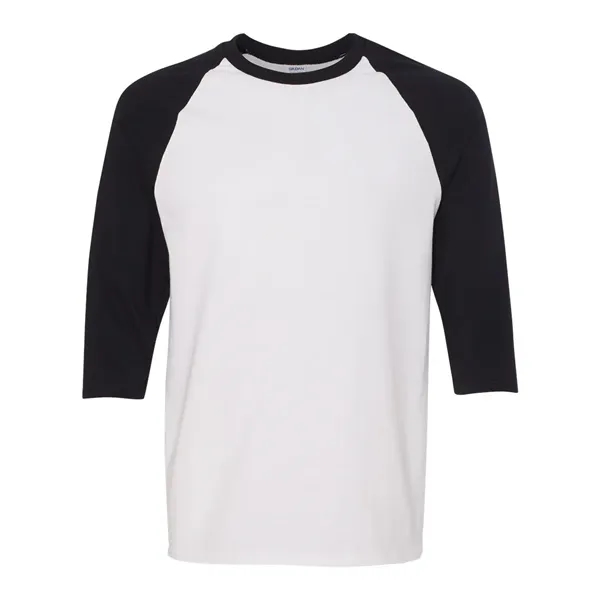 Gildan Unisex Heavy Cotton™ Raglan Three-Quarter Sleeve T... - Gildan Unisex Heavy Cotton™ Raglan Three-Quarter Sleeve T... - Image 12 of 25