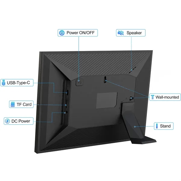 10 Inch Digital Picture Video Frame - 10 Inch Digital Picture Video Frame - Image 2 of 6