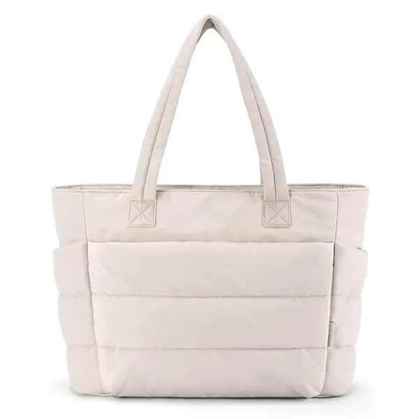 Multi-Compartment Laptop Padded Tote Bag For Work & Travel - Multi-Compartment Laptop Padded Tote Bag For Work & Travel - Image 5 of 20